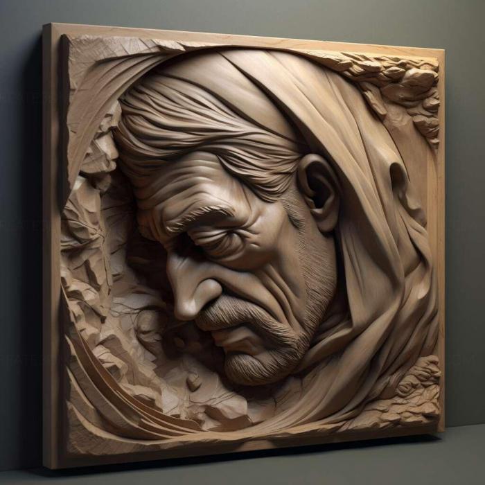 نموذج ثلاثي الأبعاد لآلة CNC 3D Art 